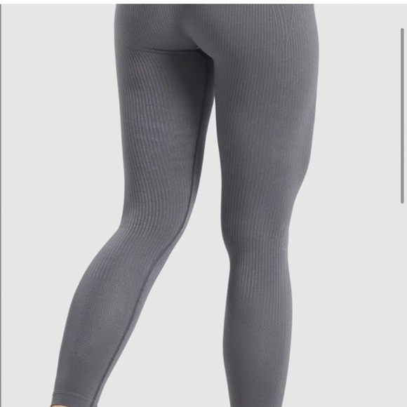 Gymshark Powerdown Legging - Charcoal - Picture 4 of 6
